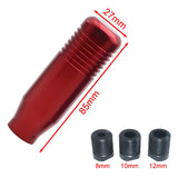 Transmission Gearstick Lever Shifter Knob 8.5CM Stylish Universal Car Aluminum Manual Gear Shift Knob Stick Manual