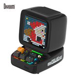 Ditoo-Pro Pixel Art Bluetooth Portable Black Speaker Alarm Clock DIY LED Display Board Cute Gift Home Light Decoration
