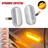 Car Dynamic Side Marker LED Turn Signal Light for Nissan Cube Z11 Tiida C11 Note E11 NE11 Micra K12 NP300 Navara D40 Qashqai J10