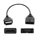 Adaptador GM 12-Pin a OBD2 — Cable de Diagnóstico