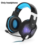 Wired Gaming Headset — Stereo Sound & LED Mic