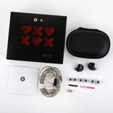 HBB EW300 1Dd+1Planar+1Pzt Hybrid Driver in Ear Monitor Wired Earbuds with Detachable Nozzles Silver-Plated OFC IEM Cable
