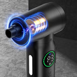 7500Mah Wireless Portable Air Duster Dust Blowing Inflatable 2 in 1 Vehicle Mounted Duster Blowers for Keyboard Computer Cleani