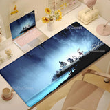 HD Printing Cool Hollow Knight Silksong Mouse Pad Table Mats Computer Mousepad Company Big Desk Mat XXL Large PC Gamer Mousepads