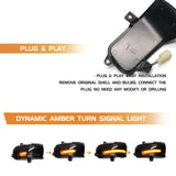 For Honda Insight Fit /JAZZ GE6 / GE8 HYBRID GP1 INSIGHT ZE2 Dynamic Blinker Turn Signal Light LED Flashing Indicator Side Lamp