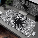 HD Printing Cool Hollow Knight Silksong Mouse Pad Table Mats Computer Mousepad Company Big Desk Mat XXL Large PC Gamer Mousepads