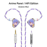 CVJ JEMINE Wired IEM — 1DD+1BA Hybrid In-Ear (3.5mm / Type-C)