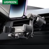 UGREEN Car Phone Holder Gravity Car Phone Stand for Iphone 16 15 14 Pro Max Xiaomi Samsung 360°Rotation Air Vent Phone Holder