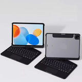 For Ipad 11Th Gen A16 2025 Air 11Inch M3 M2 10Th Gen A2696 A2757 Air 7 6 5 4 10.2 9Th 8Th 7Th Pro 11 Hard Touchpad Keyboard Case