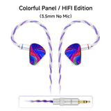 CVJ JEMINE Wired IEM — 1DD+1BA Hybrid In-Ear (3.5mm / Type-C)