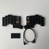 Cheapino V2 Wired Split Keyboard Hot Swap Vial Ergonomic Mechanical Keyboard Game MX Switches QMK Firmware Pre-Soldered DIY Kit