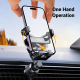 UGREEN Car Phone Holder Gravity Car Phone Stand for Iphone 16 15 14 Pro Max Xiaomi Samsung 360°Rotation Air Vent Phone Holder