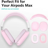 For Airpods Max Headphones, Silicone Cover for Apple Airpod Max Accessories Cases Silicone Case