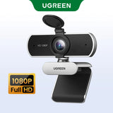 4K FHD 1080P Webcam 8MP for PC, PDAF Auto Focus, Dual AI Noise-Cancelling Mics, Web Cam Camera for Zoom/Teams/Google Meet