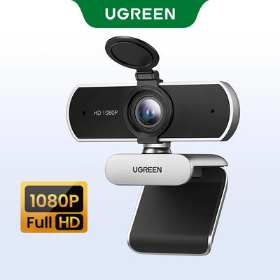UGREEN Webcam — 4K/1080P Autofocus with Privacy Cover