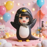 Gugugaga - Little Penguin Administrator PVC Figure Birthday Gift Model Ornament Model Anime Collection Desk Display Exhibit Gift