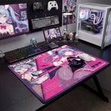 Hatsune Miku Rabbit Hole Extra Large Gaming Mouse Pad Anime Bunny Girl Desk Mat Anti-Slip Rubber Base Smooth Surface for Gamers