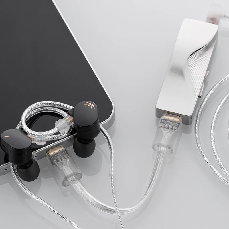 CHU II High Performance Dynamic Driver Iems Interchangeable Cable In-Ear Headphone
