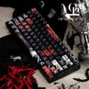 Kaneki Ken Translucent Anime Theme Keycaps Set Customized PBT Cherry Profile Keyboard Caps for Mechanical Keyboard Accessories