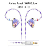 CVJ JEMINE Wired IEM — 1DD+1BA Hybrid In-Ear (3.5mm / Type-C)