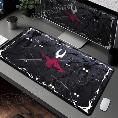 HD Printing Cool Hollow Knight Silksong Mouse Pad Table Mats Computer Mousepad Company Big Desk Mat XXL Large PC Gamer Mousepads