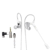 CVJ Assassin Wired IEM — 1DD+1BA+Vibration, 4 Tuning Modes