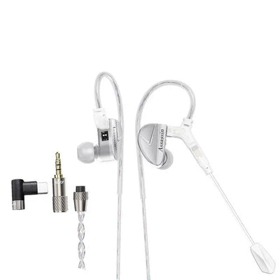 CVJ Assassin Wired IEM — 1DD+1BA+Vibration, 4 Tuning Modes