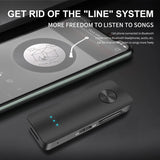 2-In-1 Wireless Audio Adapter Bluetooth 5.4 Receiver Transmitter 3.5Mm AUX Lossless Sound MIC for Car Speaker TV PC Airplane
