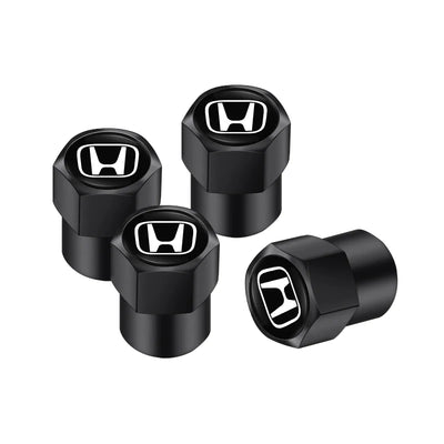 4Pcs Aluminum Alloy Car Tire Valve Cap Auto Wheel Accessories for  Accord Civic FIT Insight CRV Jazz HRV CRZ CRX City Vezel