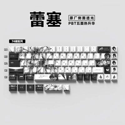 REZE Anime Keycaps — PBT Cherry Profile Set