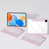 For Ipad 11Th Gen A16 2025 Air 11Inch M3 M2 10Th Gen A2696 A2757 Air 7 6 5 4 10.2 9Th 8Th 7Th Pro 11 Hard Touchpad Keyboard Case