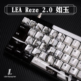 REZE Anime Theme Keycaps Set Customized PBT Sublimation Cherry Profile Keyboard Keycaps for Mechanical Keyboard Accessories Girl