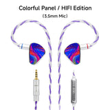 CVJ JEMINE Wired IEM — 1DD+1BA Hybrid In-Ear (3.5mm / Type-C)