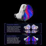 JEMINE in Ear Earphoens 1DD+1BA Driver Unit 3.5Mm/Type-C Plug with Microphone Earphone Cable