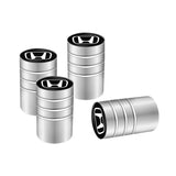 4Pcs Aluminum Alloy Car Tire Valve Cap Auto Wheel Accessories for  Accord Civic FIT Insight CRV Jazz HRV CRZ CRX City Vezel