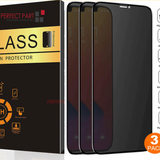 Privacy Screen Protector — iPhone 11–15 Pro Max 3-Pack