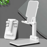 Aluminum Phone & Tablet Stand — Adjustable Desk Mount