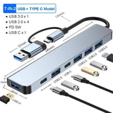 USB C HUB 3In1 Type C 3.0 to Hdmi-Compatible Docking Station PD Fast Charge 4K HDMI Adapter Splitter for Macbook Phone Computer