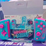 New Genuine Chicken X5S Hatsune Miku Future Co Branded Wireless Bluetooth Stretch Handle Genuine Game X5S Model Toys for Gamer