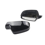 Black Carbon Style Rearview Mirror Caps 1 Pair Side Case Trim for Audi A3 A4 A5 A6 A8 Q3 SQ3 S4 S5 S6 S8 RS3 RS4 RS5 B8 B8.5 8P