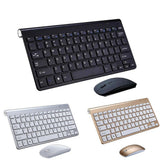 Wireless Keyboard & Mouse Combo — Mac & PC Ready