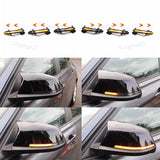 For BMW F20 F21 F22 F23 F30 F31 F32 F33 F34 X1 E84 F36 I3S F87 M2 1 2 3 4 Series Dynamic Turn Signal LED Rearview Mirror Flash