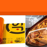 Car Headlight Taillight Protective Film Tint Vinyl Film Auto Lamp Film Sticker Sheet Color-Changing Smoke Matt Rear Fog Stickers