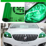 Car Headlight Taillight Protective Film Tint Vinyl Film Auto Lamp Film Sticker Sheet Color-Changing Smoke Matt Rear Fog Stickers