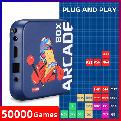 Retro Console — 50K Games Preloaded