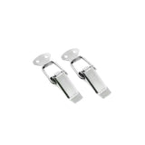 Universal Cars Accessaries 2Pcs Fastener Clip Alloy Mount Hood Pin Bonnet Lock Kit Tunning Lock Kit down Hood Lock Latch Pins
