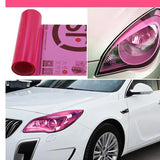 Car Headlight Taillight Protective Film Tint Vinyl Film Auto Lamp Film Sticker Sheet Color-Changing Smoke Matt Rear Fog Stickers