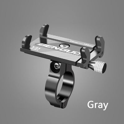 Aluminum Phone Mount — Handlebar Grip for Rides