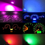 LED Gauge Cluster Kit — T5 & T10 Dashboard Lighting