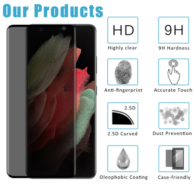 Privacy Tempered Glass — Screen Protector for S22/S23